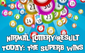 nirmal lottery result today